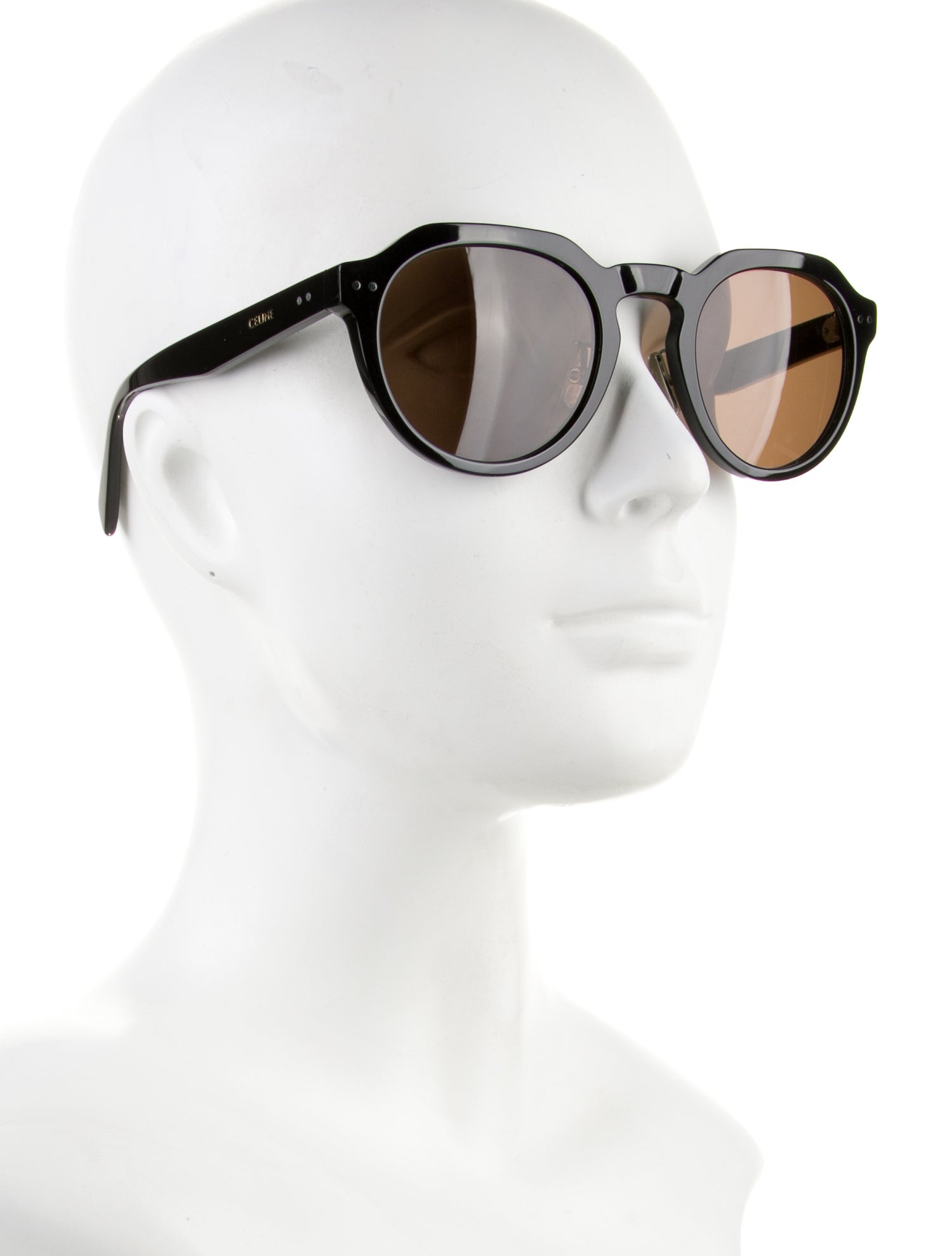 Celine Round Tinted Sunglasses